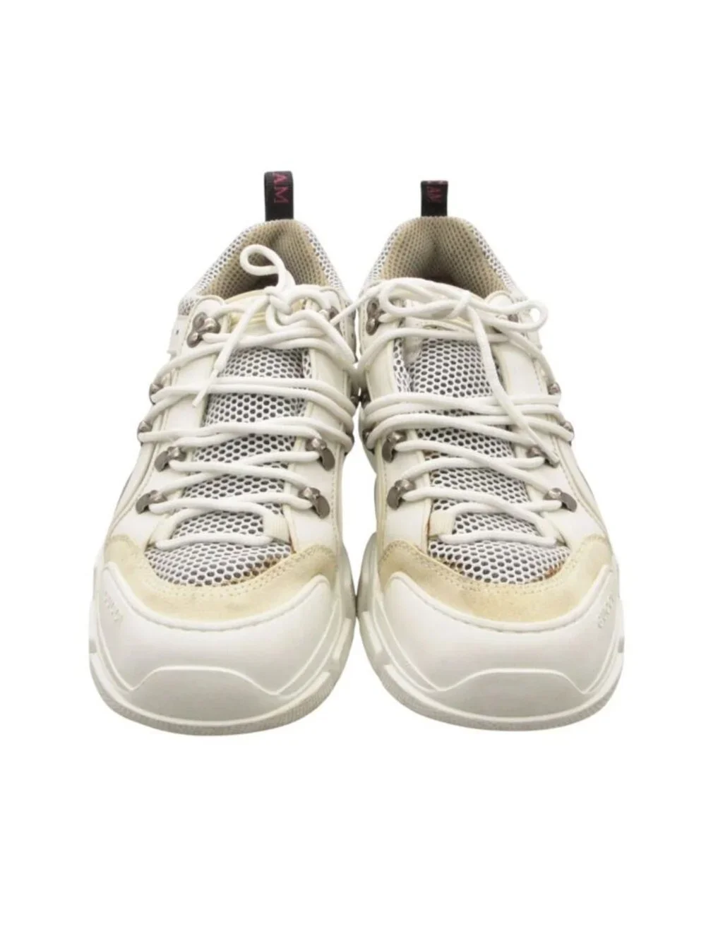 Gucci Sneakers Flash Trek Sneaker Shoes Mesh Contrast Chunky Dad White 7